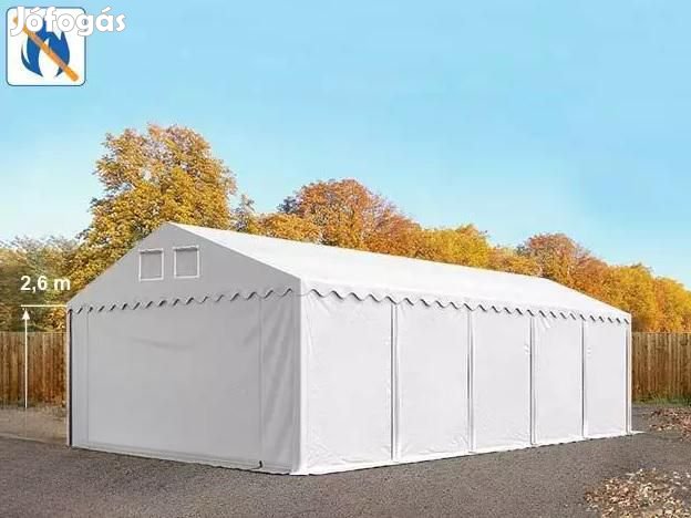 Professzionális raktársátor, tároló sátor 6x10m ponyva lángálló&#8230;