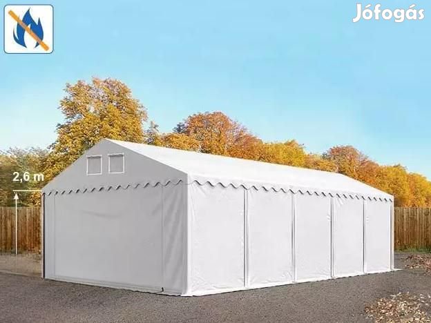 Professzionális raktársátor, tároló sátor 6x10m ponyva lángálló&#8230;