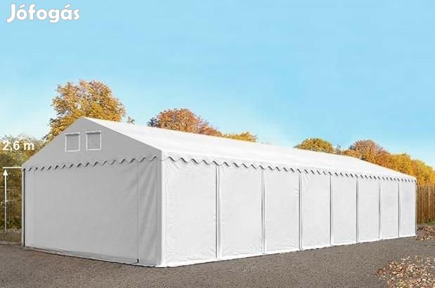 Professzionális raktársátor, tároló sátor 6x24m ponyva PVC