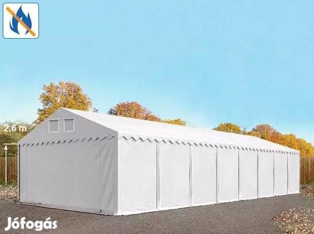 Professzionális raktársátor, tároló sátor, ipari sátor 6x24m