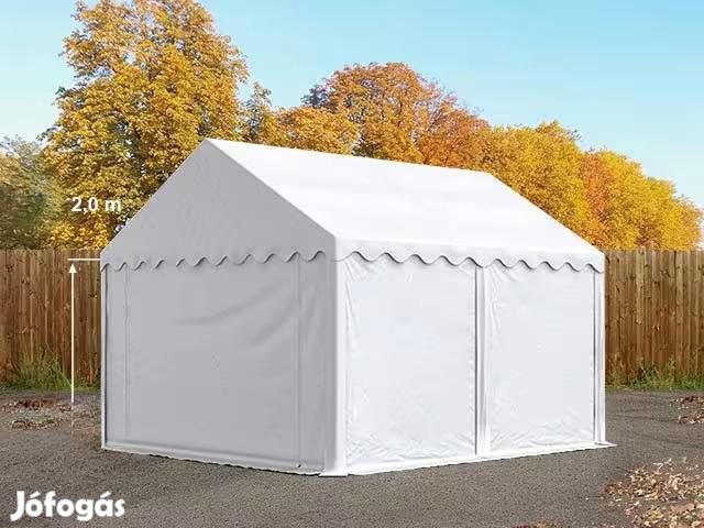 Professzionális raktársátor tároló sátor 3x4 m ponyva PVC