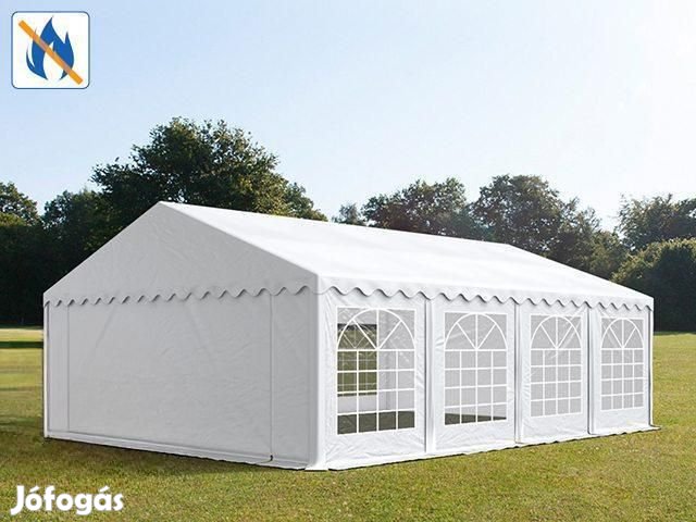 Professzionális rendezvénysátor 6x8 m, ponyva lángálló PVC