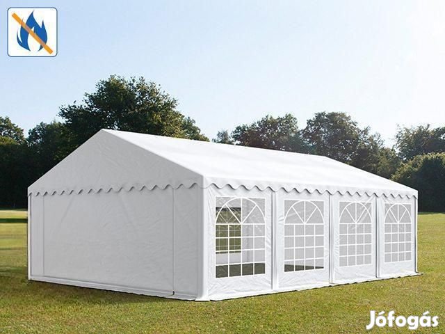 Professzionális rendezvénysátor 6x8 m, ponyva lángálló PVC