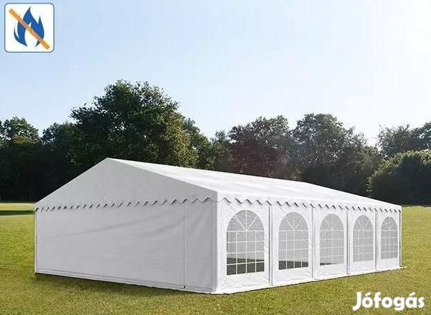 Professzionális rendezvénysátor 8x12 m, ponyva lángálló PVC