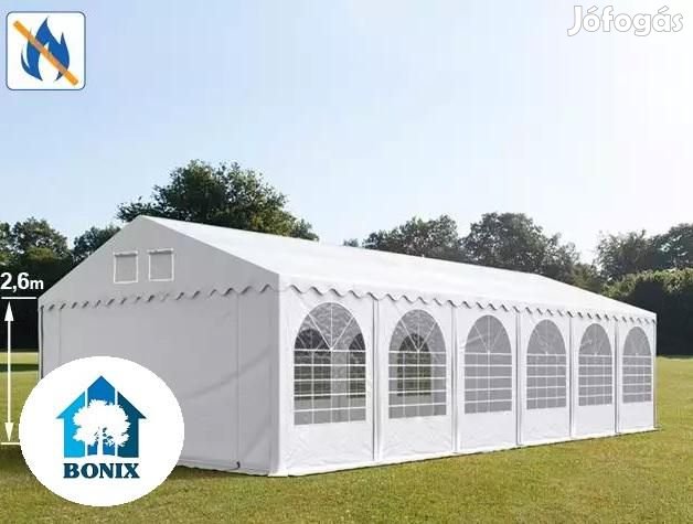 Professzionális rendezvénysátor, 5x12 m ponyva lángálló PVC