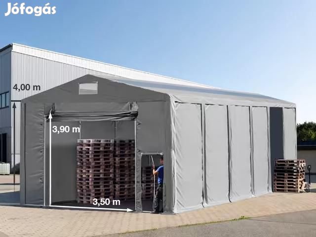 Professzionális tárolósátor ipari sátor 8x12m raktársátor 4,00m&#8230;