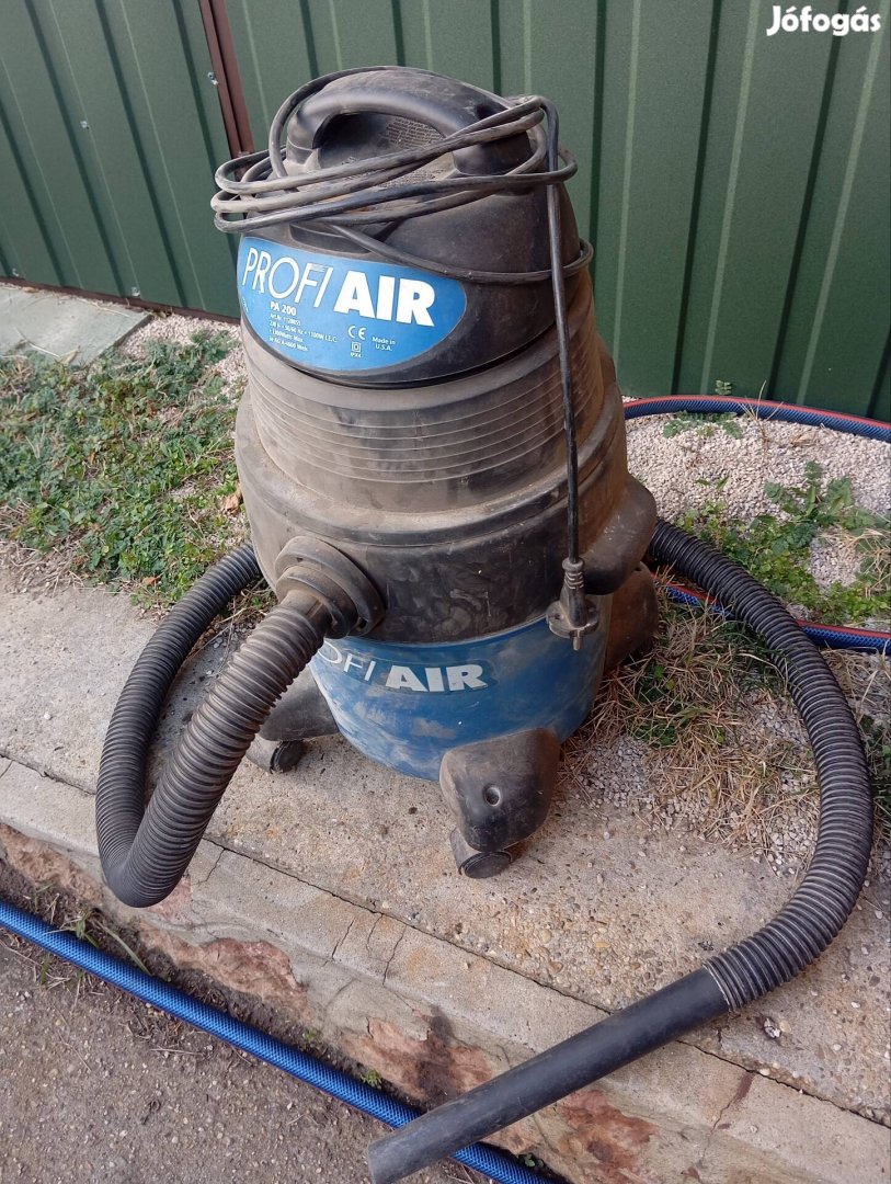 Profi Air ipari száraz-nedves porszívó működőképesen