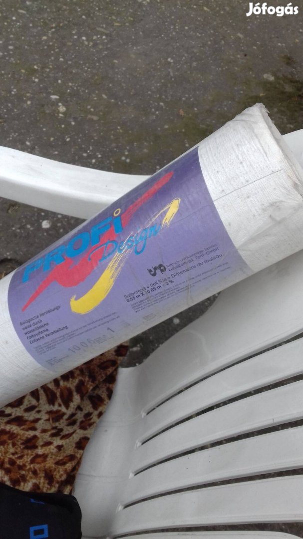 Profi Desing habosított tapéta tekercsek 4 különböző színbe és minta