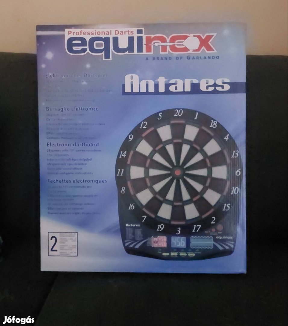 Profi Equinox elektromos darts tábla