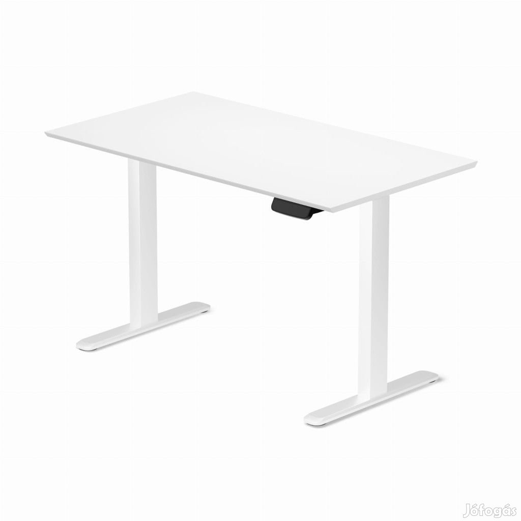 Profi elektromosan állítható magasságú íróasztal 120x67cm fehér | Dup