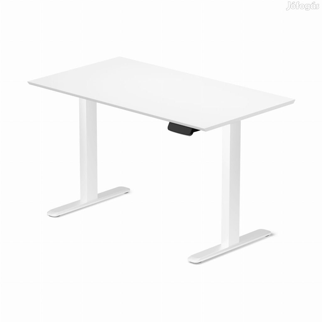Profi elektromosan állítható magasságú íróasztal 138x67cm fehér | Dup