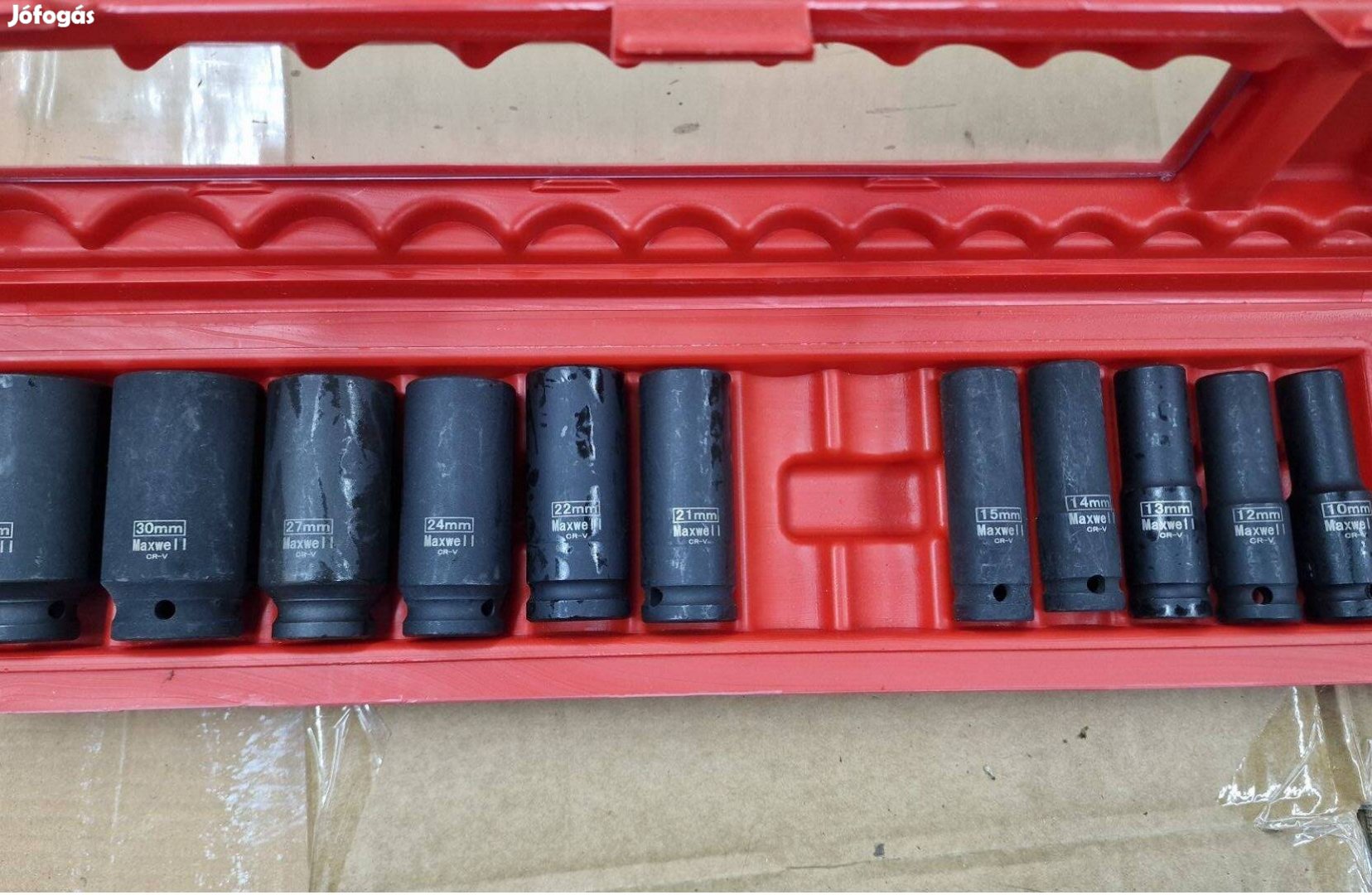 Profi gépi dugókulcs készlet hosszított 11 részes, új