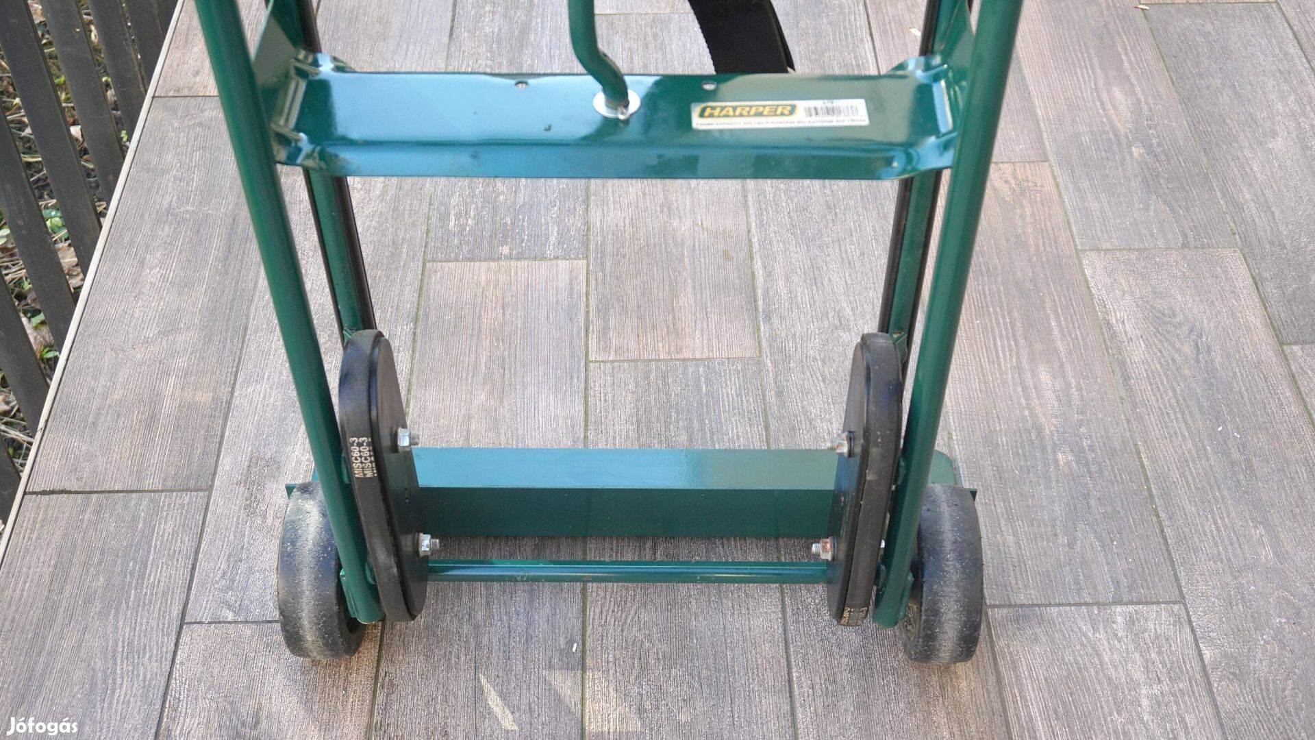 Profi lépcsőjáró kézi szállító / molnárkocsi 363 kg teherbírású