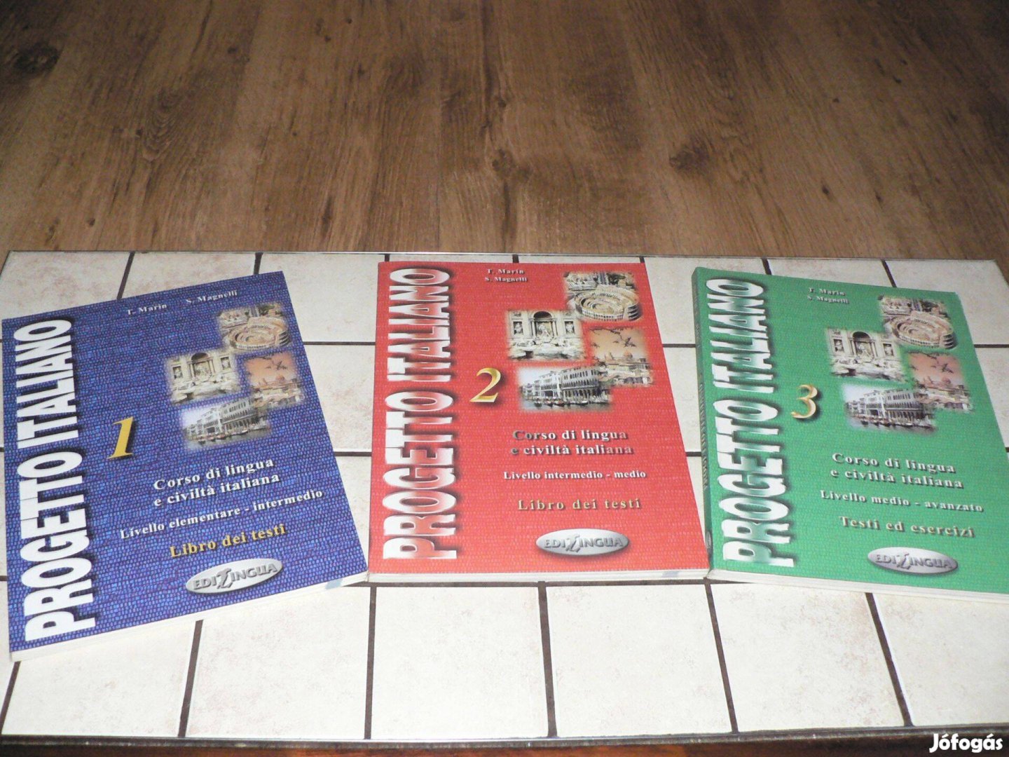 Progetto Italiano 1-3. sorozat + a könyvek MP3 hanganyaga