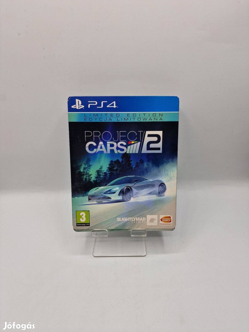 Project Cars 2 Limited Edition Steelbook - PS4 játék, használt