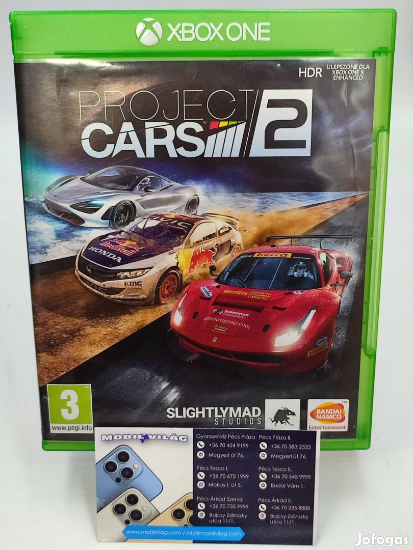 Project Cars 2 Xbox One Garanciával #konzl0602