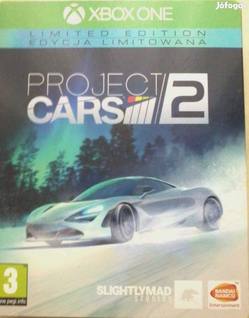 Project Cars 2.(fémtokos)Xbox 1 játék eladó.(nem postázom)