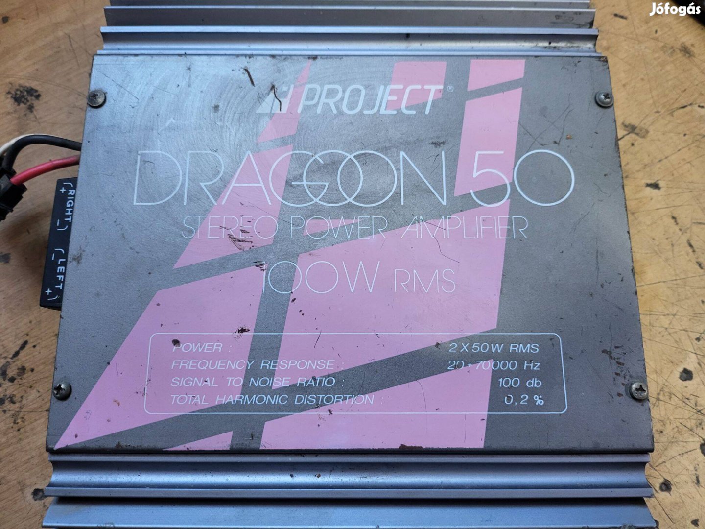 Project Dragoon 50 erősítő (100W rms)