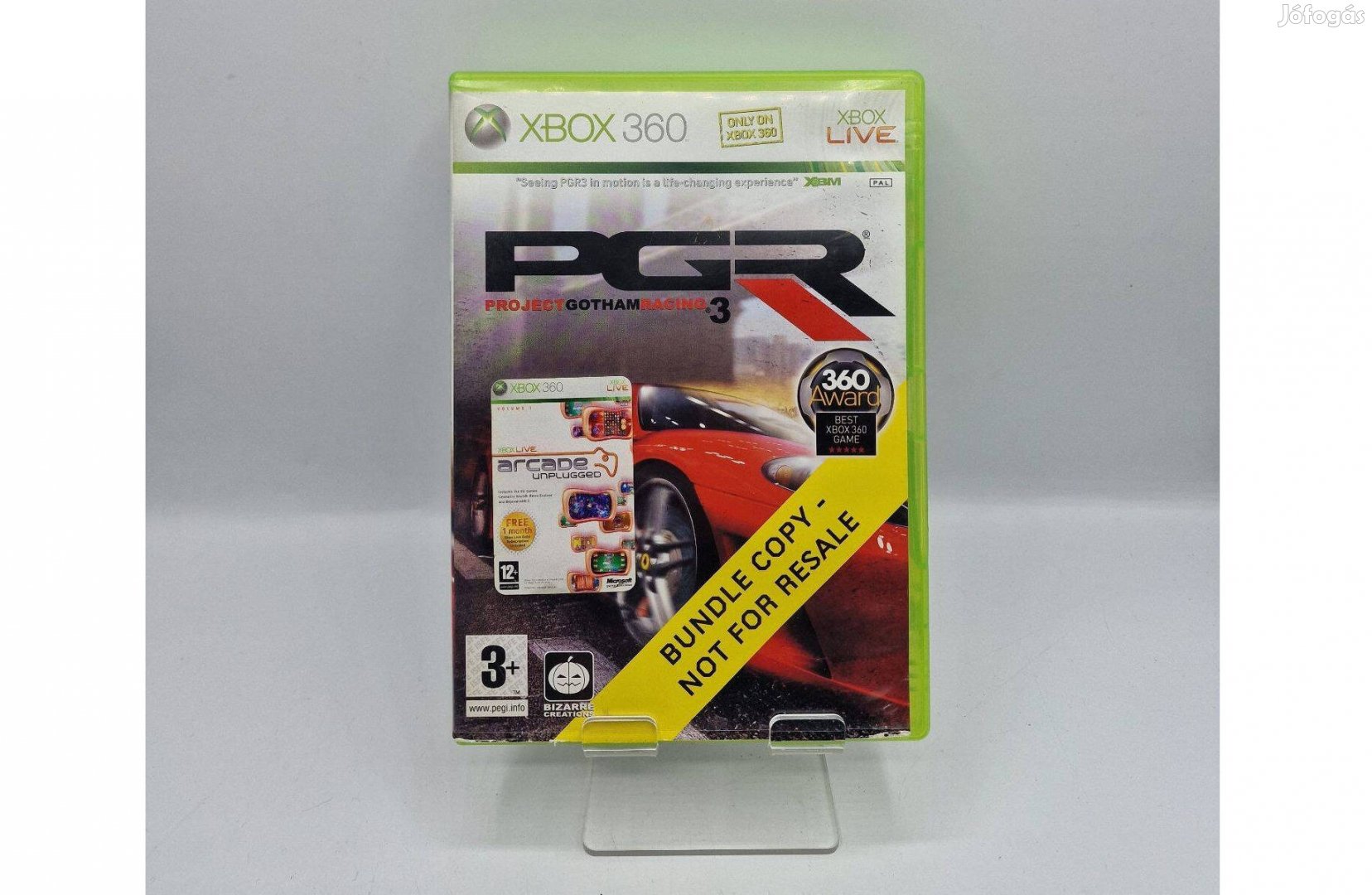 Project Gotham Racing 3 (PGR3) - Xbox 360 játék, használt