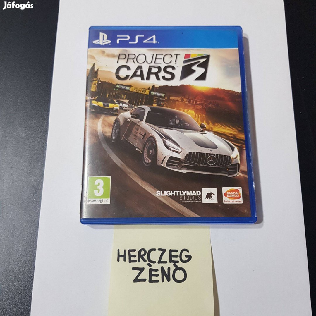 Project cars 3 ps4