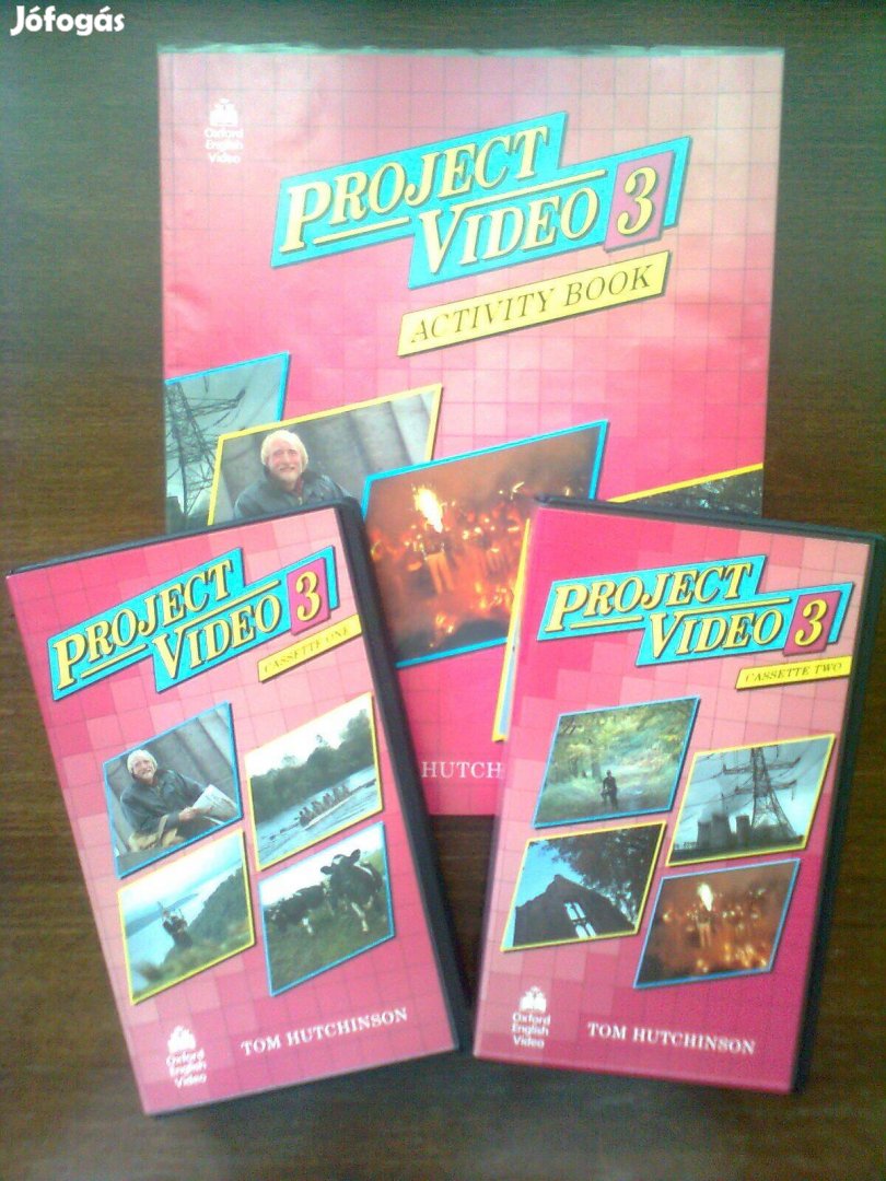 Project video 3 (angol nyelvkönyv + VHS kazetta)