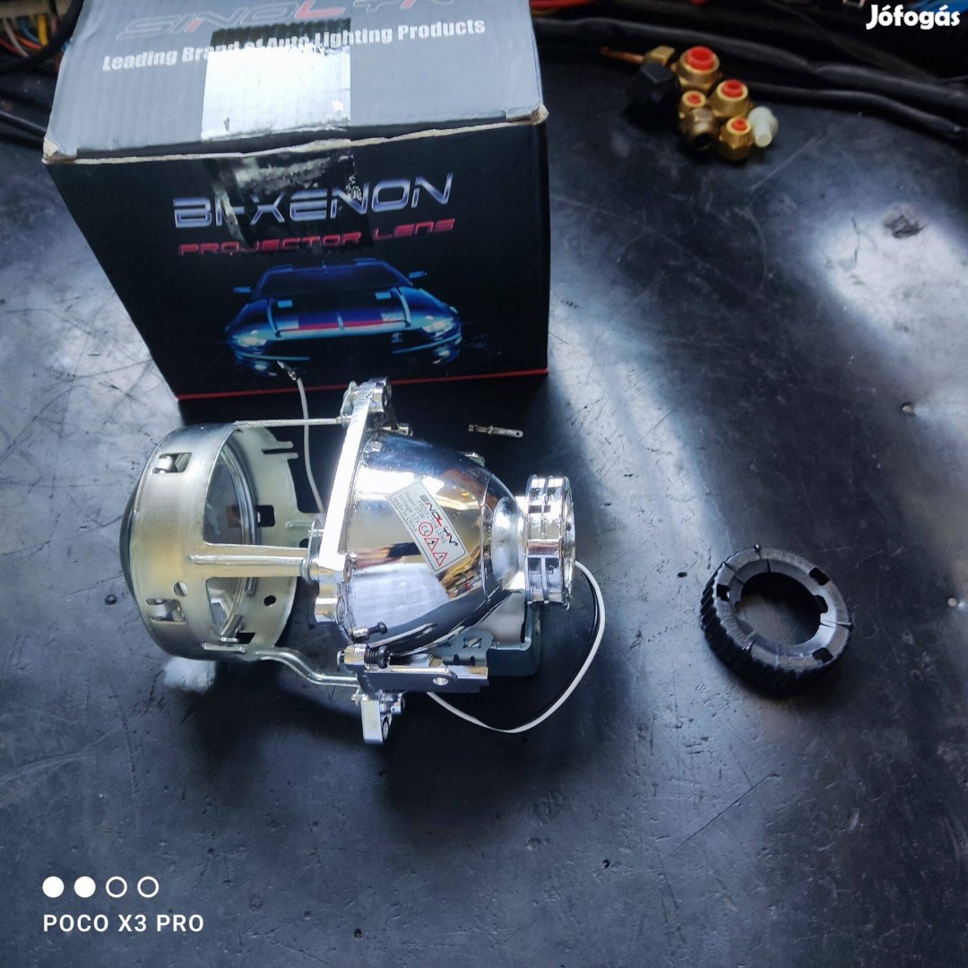 Projektor Bi-xenon új D2S de adapterrel D1S izzóhoz is jó,fényszóró
