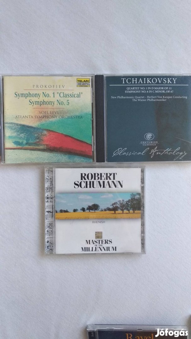 Prokofjev, Csajkovszkij, Schumann CD csomag 