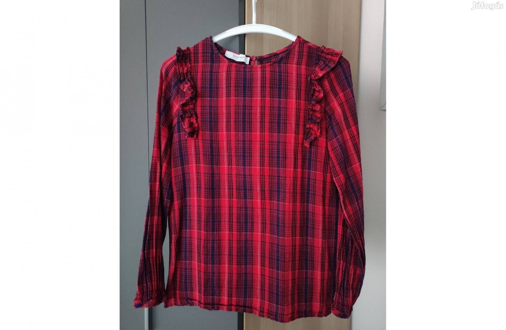 Promod cuki kockás felső újszerű 38-as