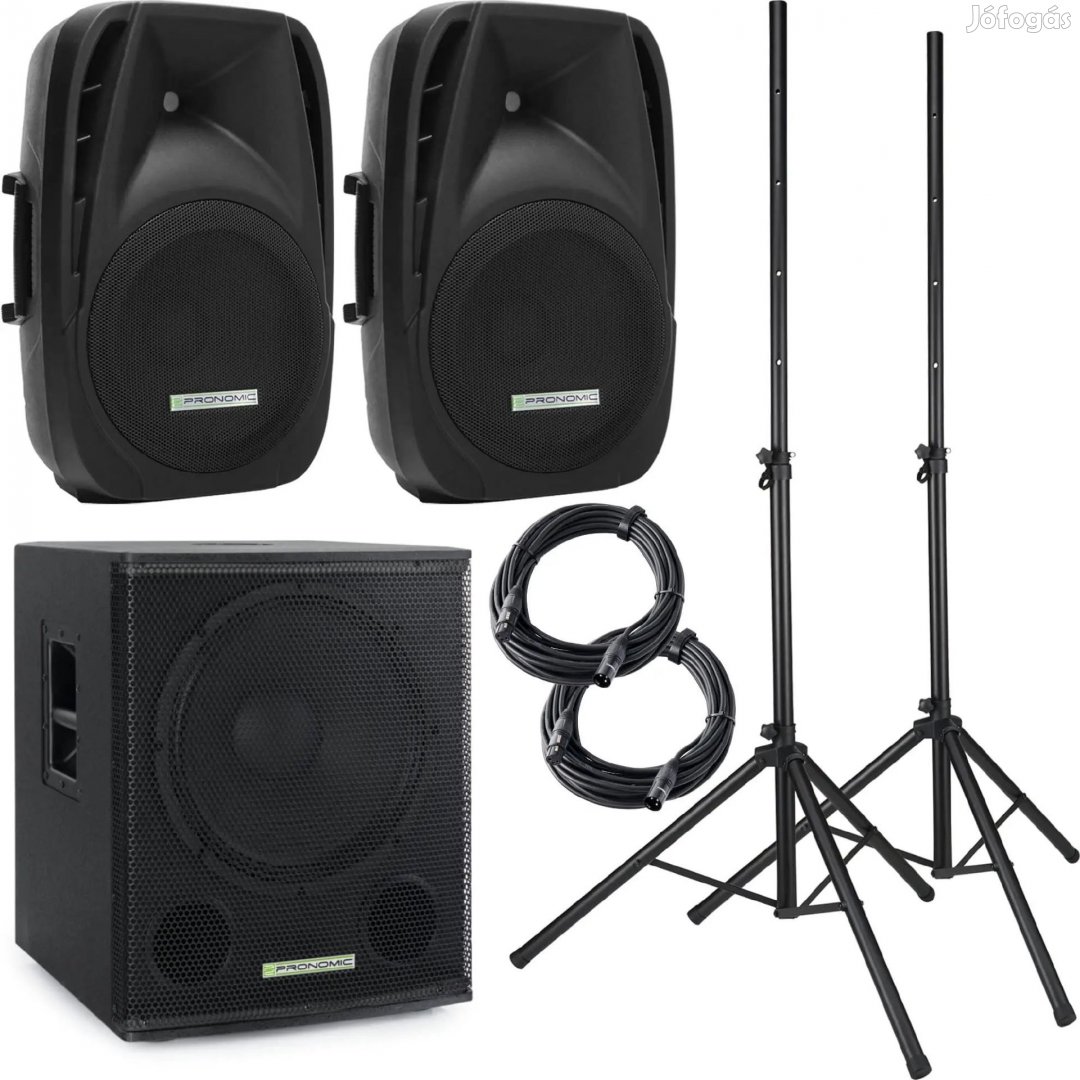 Pronomic 115S-212A Aktív PA Rendszer 600 Watt