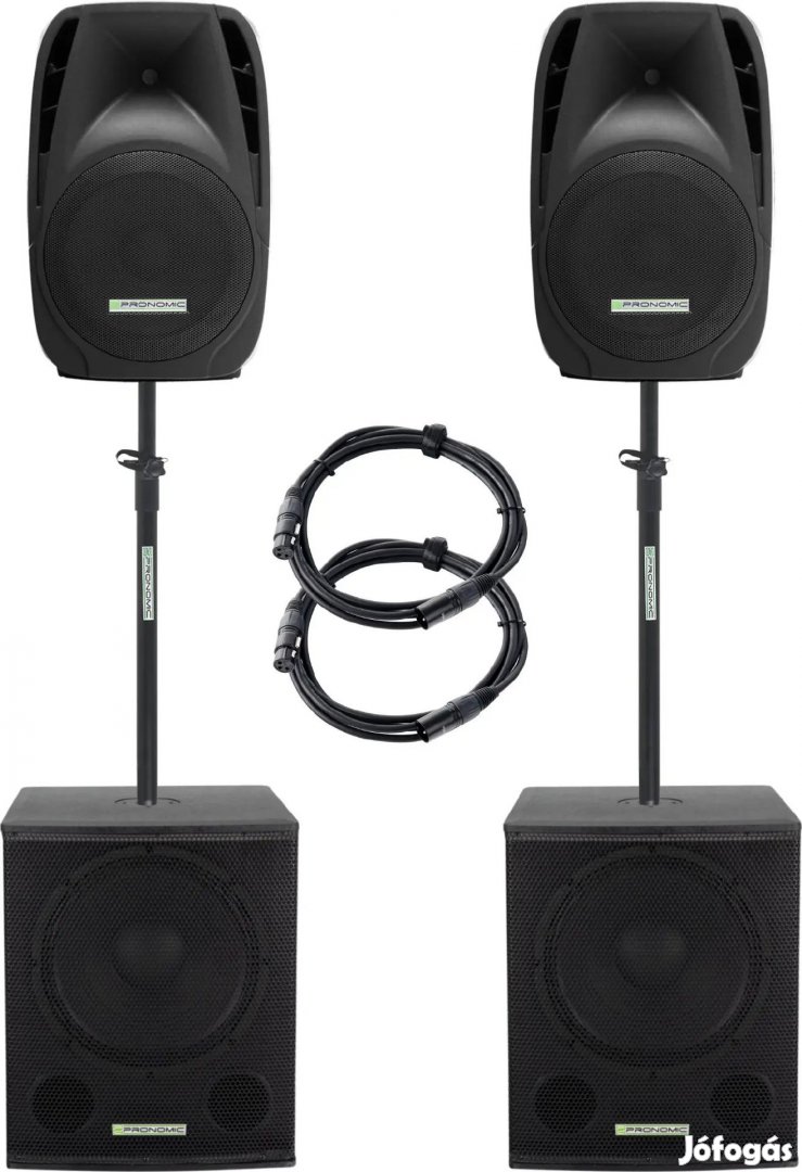 Pronomic 215S-212A Aktív PA Rendszer 900 Watt