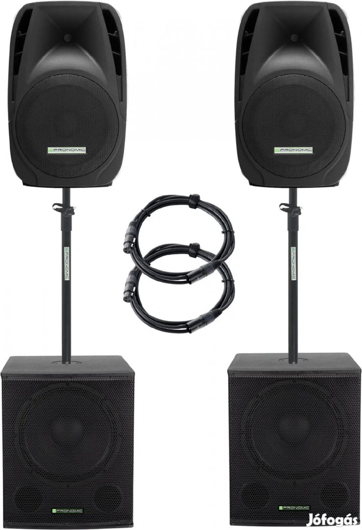 Pronomic 218S-212A Aktív PA Rendszer 900 Watt