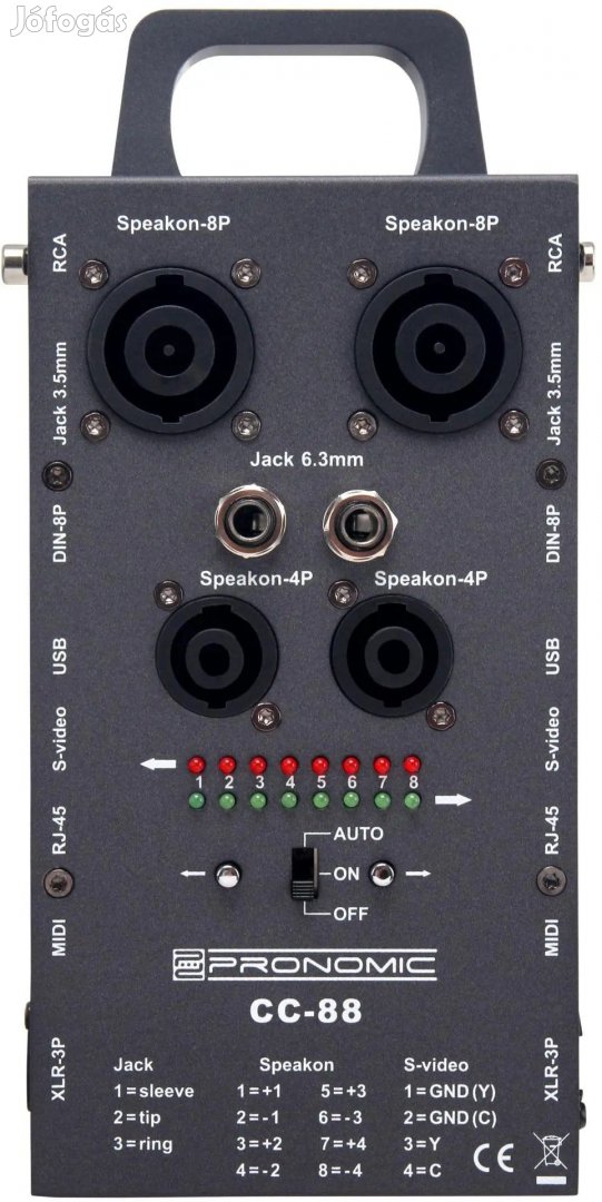 Pronomic CC-88 Multi Kábel Tesztelő