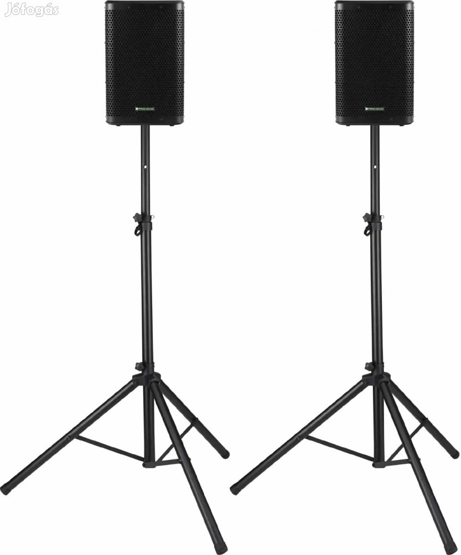 Pronomic C-208 MA 8" Aktív Hangfal 400 Watt Állvány Készlet