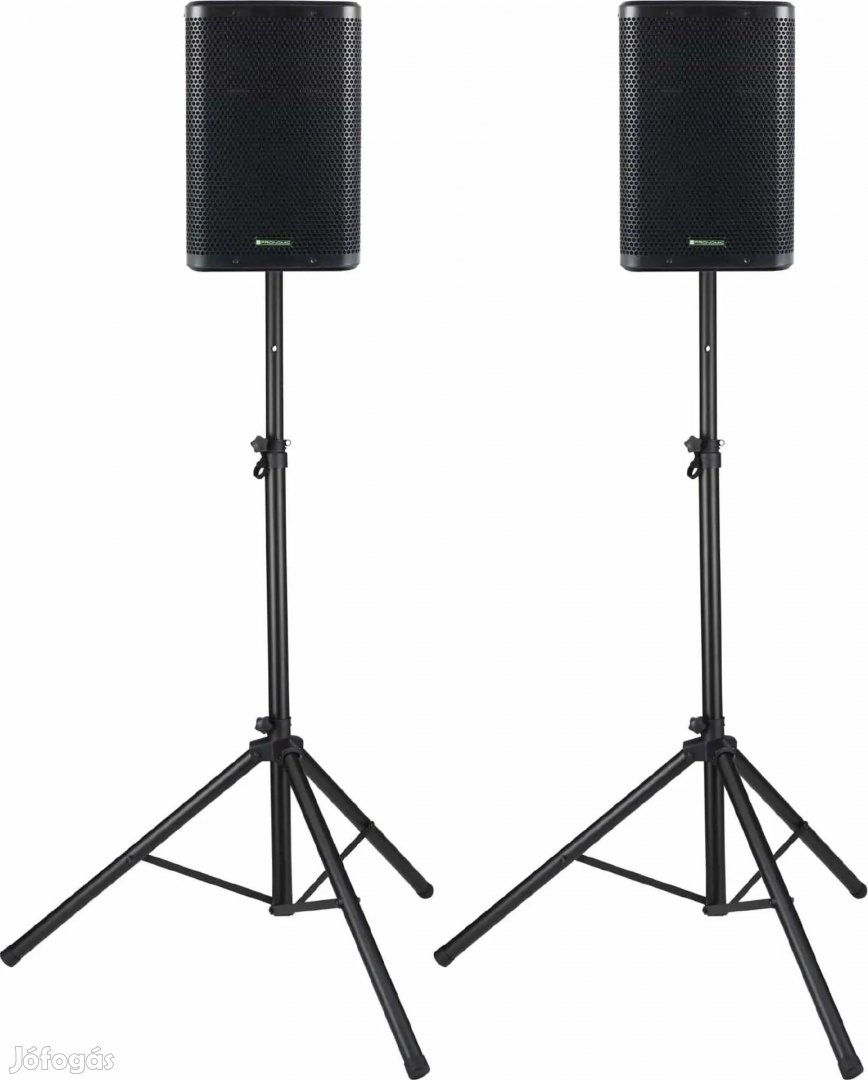 Pronomic C-210 MA 10" Aktív Hangfal 400 Watt Állvány Készlet