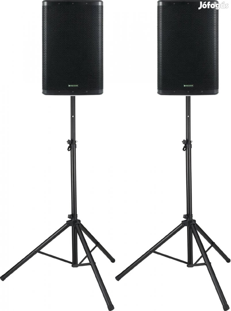 Pronomic C-215 MA 15" Aktív Hangfal 2000 Watt Állvány Készlet