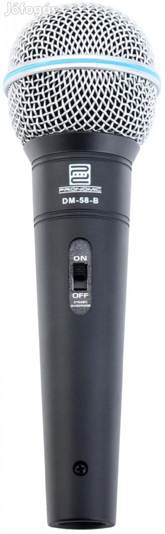 Pronomic DM-58-B Ének Mikrofon Kapcsolóval KÉSZLET + Tok