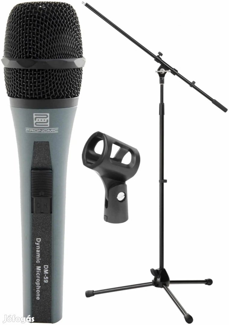 Pronomic DM-59 Mikrofon Kezdő Készlet + Pronomic MS-15 Pro Mikrofon
