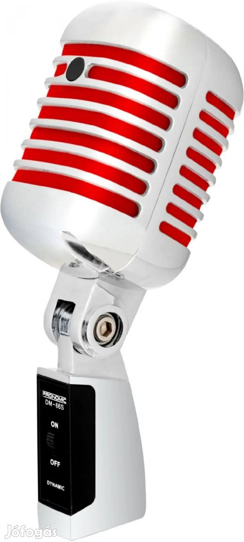 Pronomic DM-66S Dinamikus Elvis Mikrofon piros