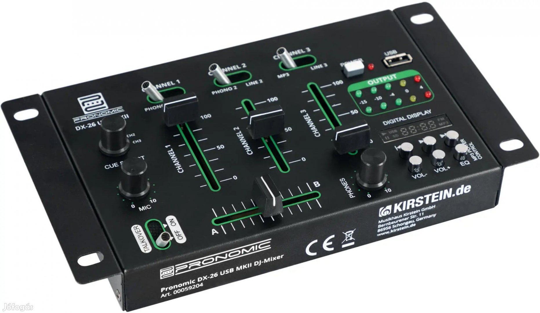 Pronomic DX-26 USB MKII DJ Mixer