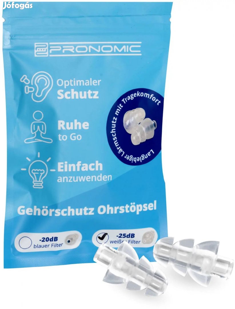 Pronomic E25 füldugó 25dB