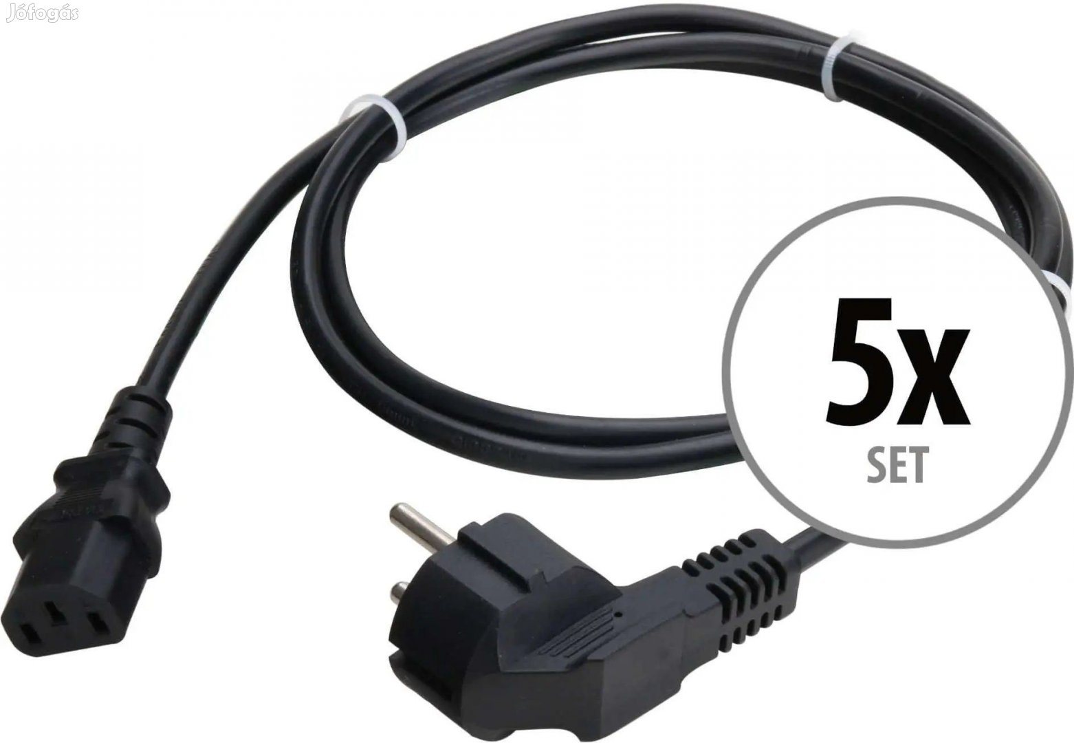 Pronomic EUIEC-1.5 IEC Tápkábel 1.5m 5x KÉSZLET