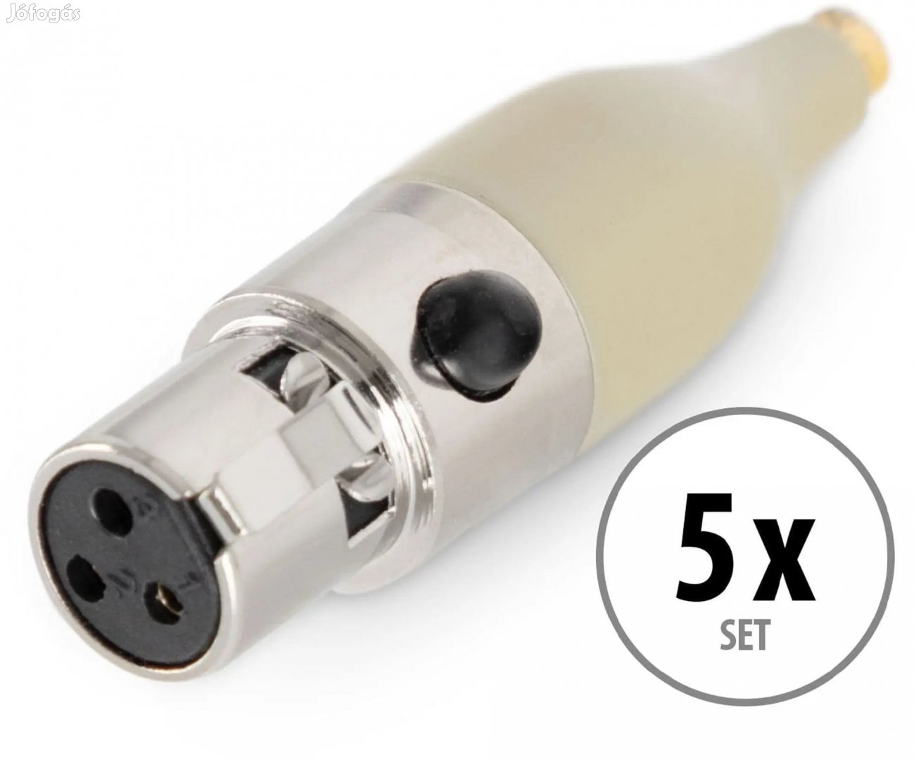 Pronomic Funk-Adapter L5 5x Készlet MINI XLR 3-pólusú AKG-hoz