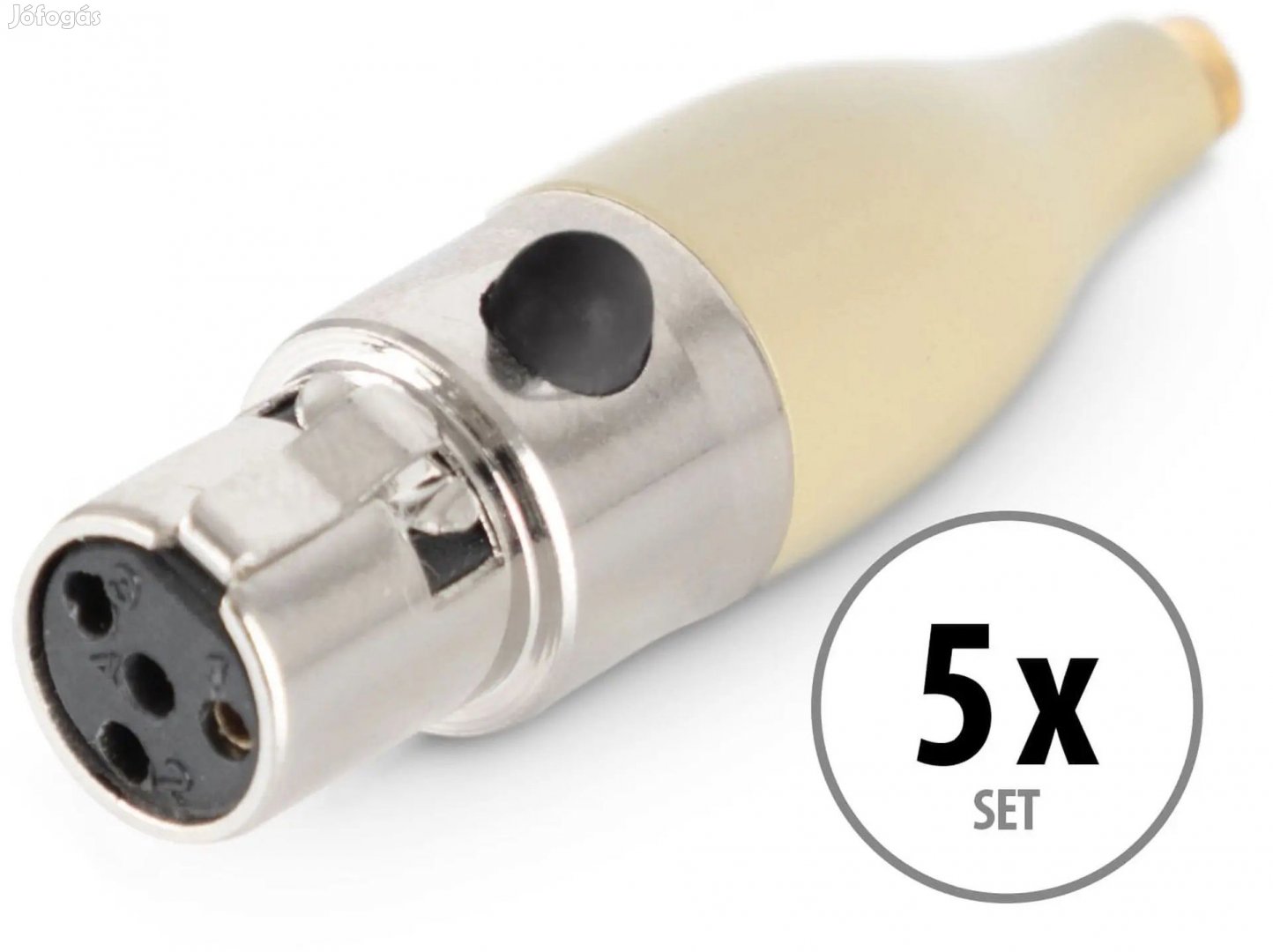 Pronomic Funk-Adapter L6 5x Készlet MINI XLR 4-pólusú