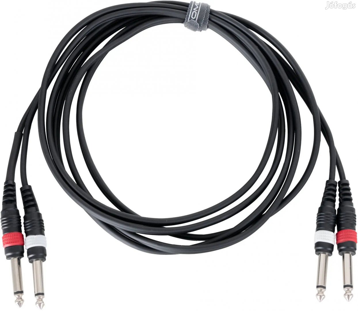 Pronomic J4J-3 Sztereó audio kábel 6.3 mm, jack 3 m