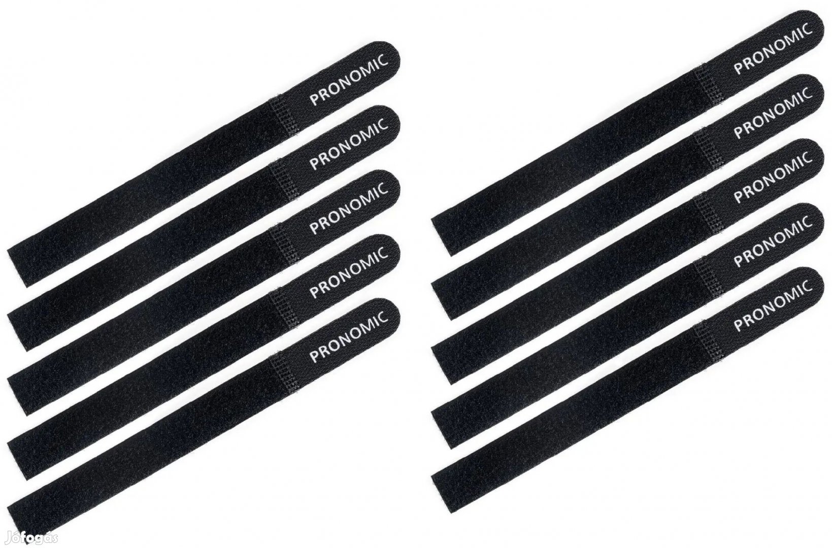 Pronomic KB-200N-V2 tépőzáras kábelkötegelő 200 mm 10 db-os csomag
