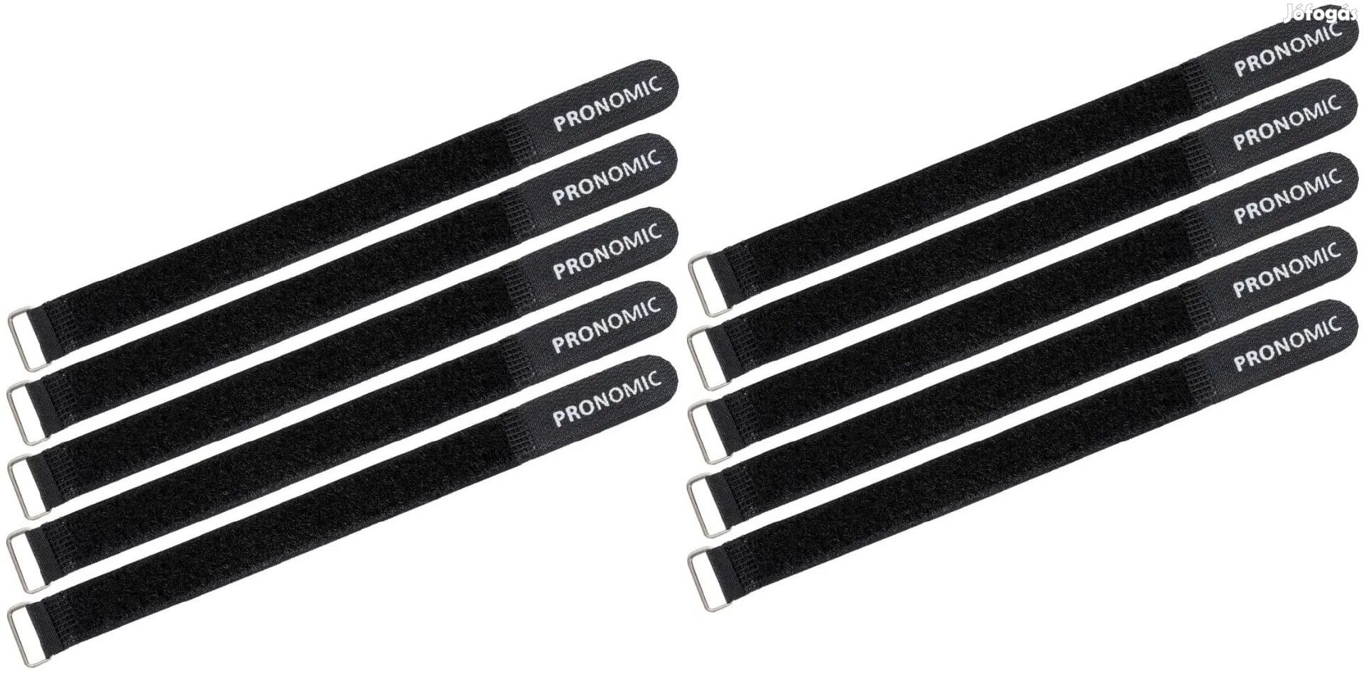 Pronomic KB-250R-V2 Kábelköteg 250mm, 10db Gyűrűvel