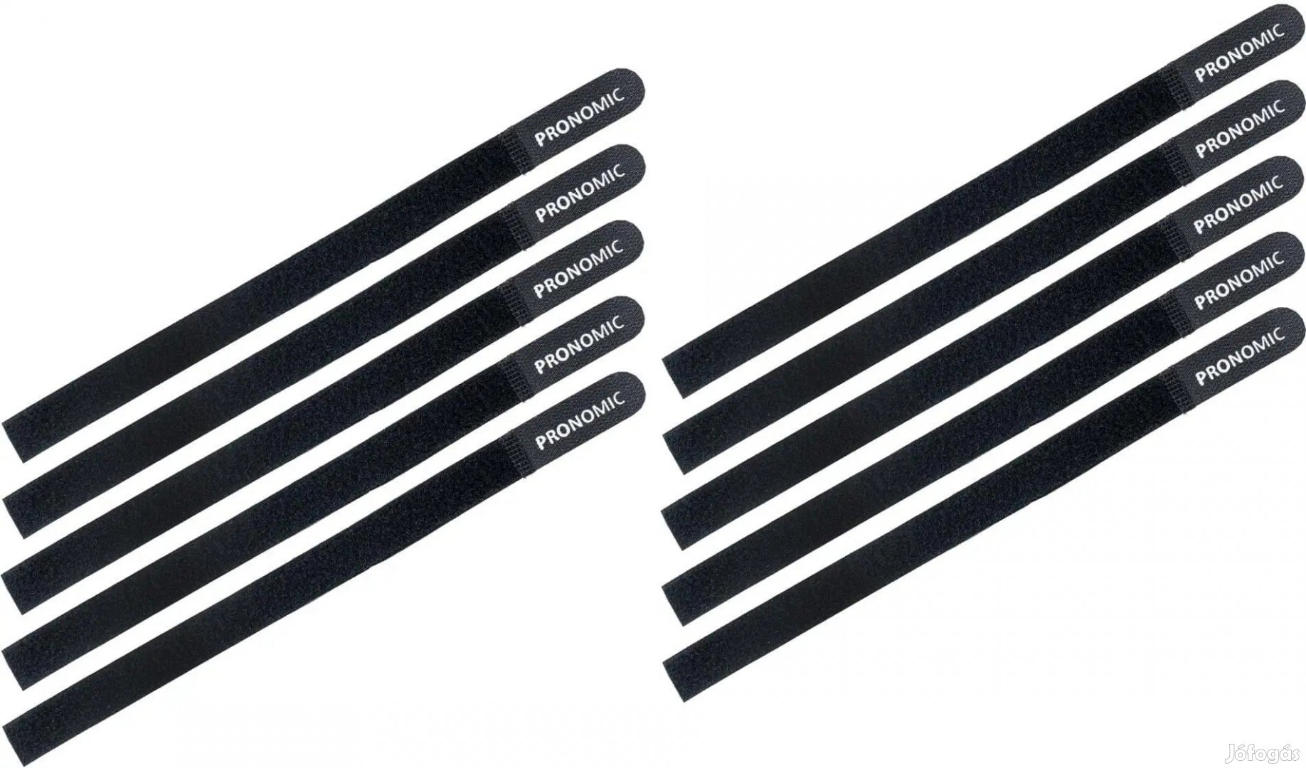 Pronomic KB-300N-V2 tépőzáras kábelkötegelő 300 mm 10 db-os csomag