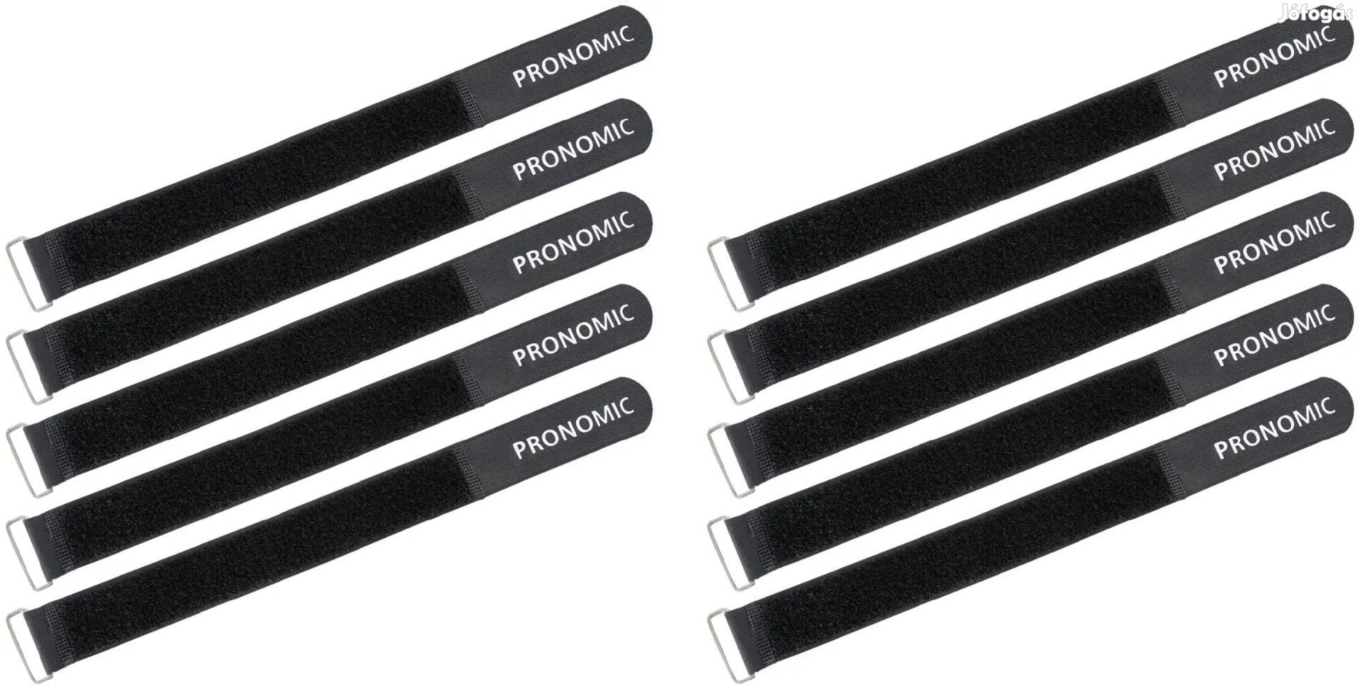Pronomic KB-400R-V2 Kábelköteg 400mm, 10db Gyűrűvel