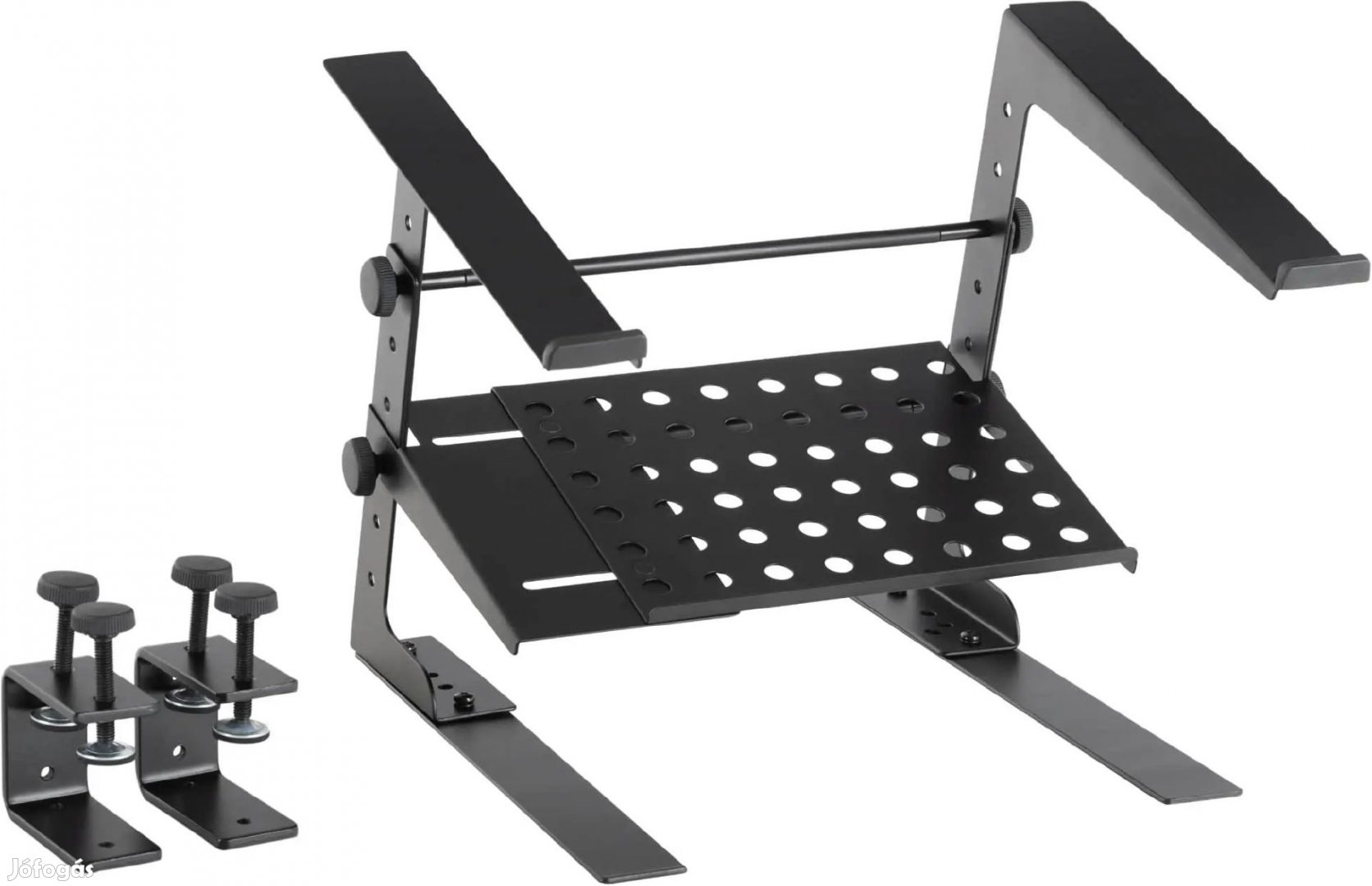 Pronomic LS-210 Laptop Állvány Deluxe tartókkal