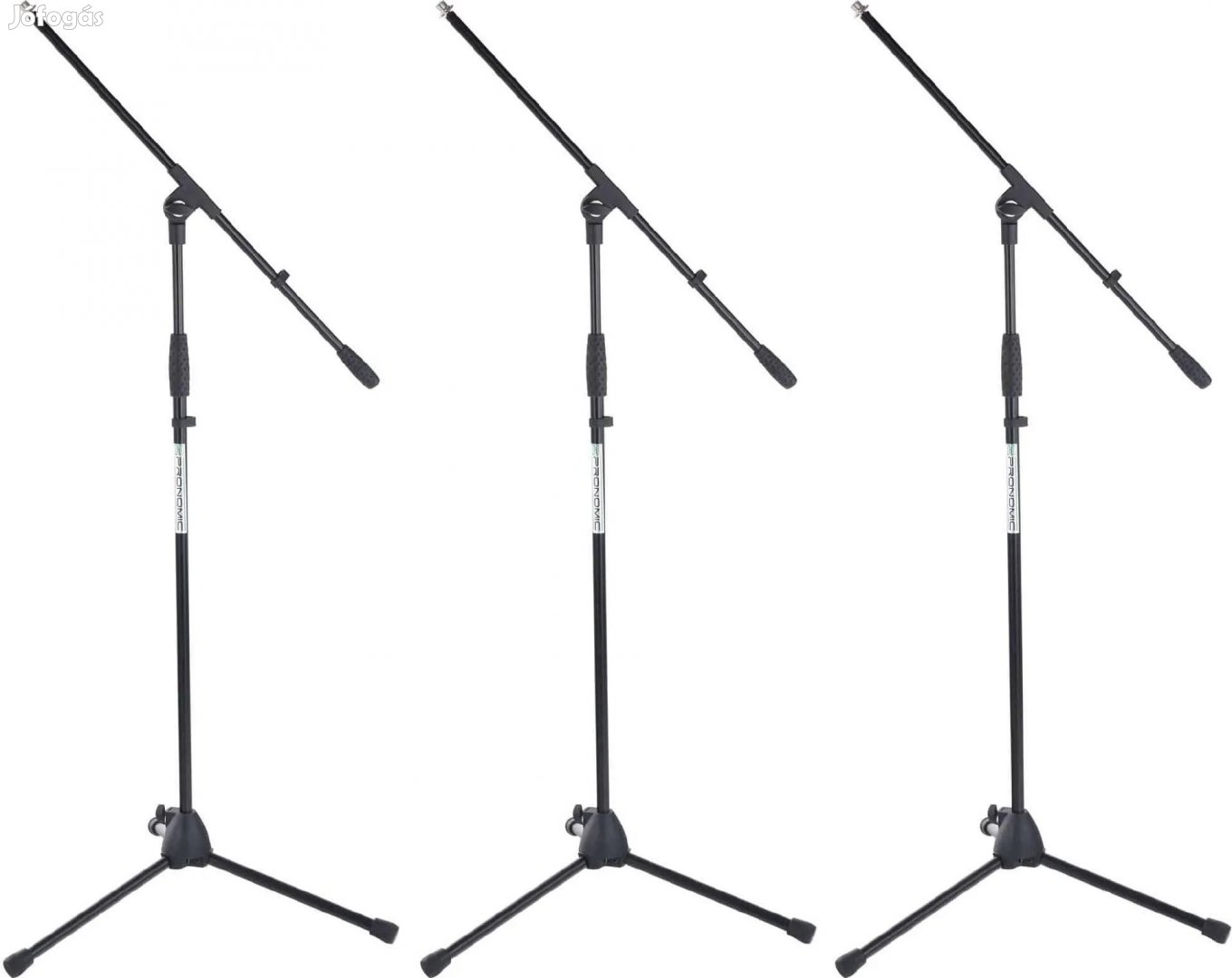 Pronomic MS-116 Mikrofon Boom Állvány 3 darabos készlet